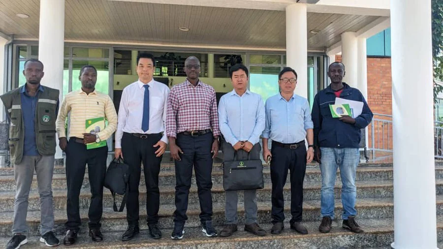 Discussing rice cooperation in Kayonza · April 2026